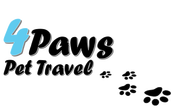 4 paws pet travel logo